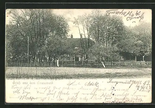 AK Berlin-Grunewald, Gasthaus Paulsborn