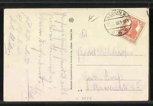 AK Berlin, Gasthaus Zum sanften Heinrich, Jägerstrasse 63