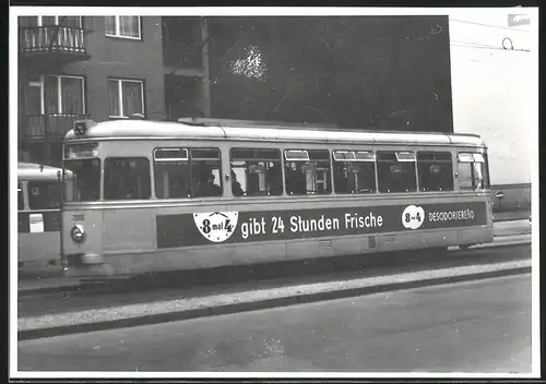 Fotografie Strassenbahn-Triebwagen Nr. 7000, Linie 53 Richtung Spandau, BVG-Berlin