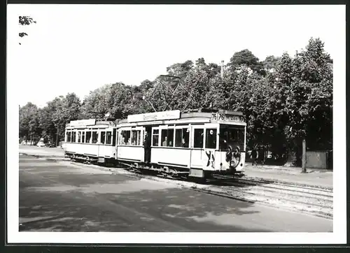 Fotografie Strassenbahn-Triebwagen Nr. 3566, Linie 76 Richtung Bahnhof Zoo, BVG-Berlin