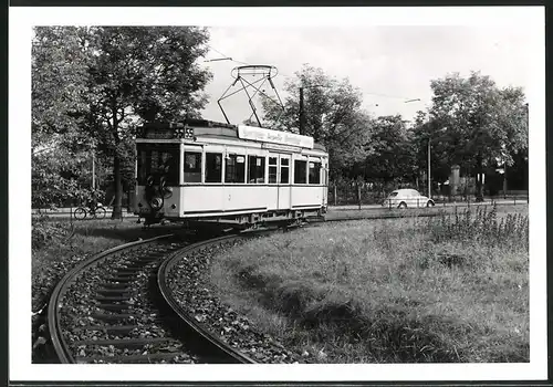 Fotografie Strassenbahn-Triebwagen Nr. 3513, Linie 55 Richtung Zoo