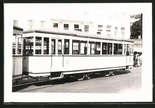 Fotografie Strassenbahn-Triebwagen Nr. 333 Linie 47E