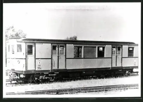 Fotografie U-Bahn Triebwagen Nr. 354, BVG-Berlin