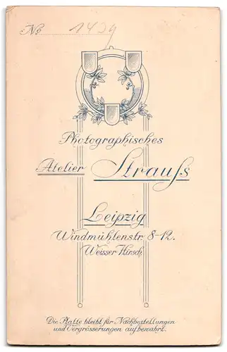 Fotografie Strauss, Leipzig, Windmühlenstr. 8-12, Portrait junge Knabe im Samtanzug mit Spitzenkragen und Kleid