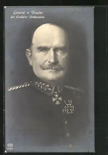 AK Heerführer General von Beseler der Eroberer Antwerpens