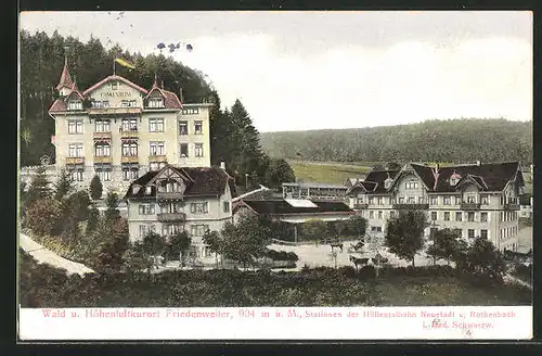 AK Friedenweiler, Hotel Tannenheim