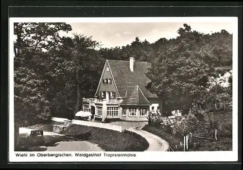 AK Wiehl, Waldgasthof Tropfsteinhöhle