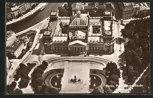 AK Berlin-Tiergarten, Reichstagsgebäude