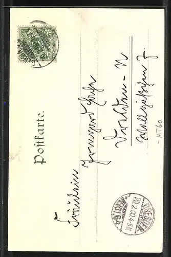 AK Berlin, Rosenlaube im Gasthaus Kaiserkeller