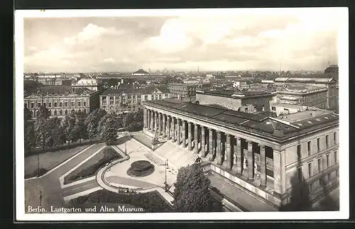 AK Berlin, Lustgarten und Altes Museum