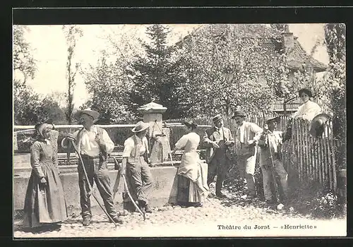 AK Mézières, Théâtre du Jorat, Henriette