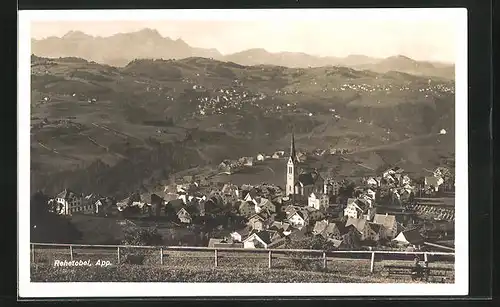 AK Rehetobel /App., Teilansicht mit Kirche