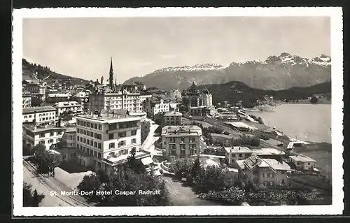 AK St. Moritz-Dorf, Hotel Caspar Badrutt