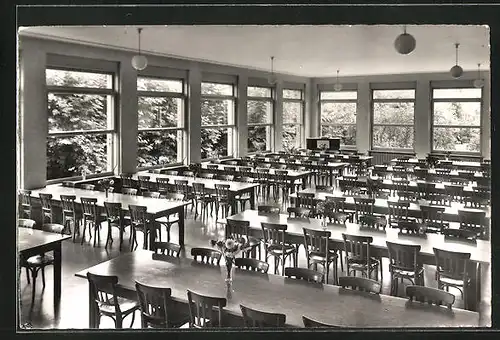 AK Baden, Volksheilbad Freihof, Speisesaal