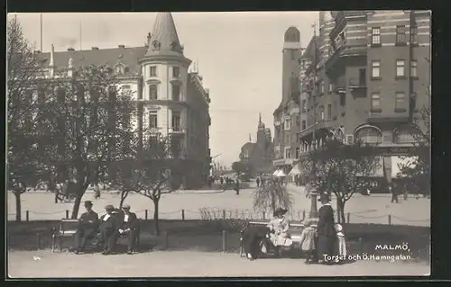 AK Malmö, Torget och Ö. Hamngatan