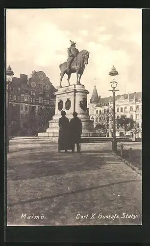 AK Malmö, Carl X Gustafs Staty