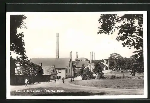 AK Österby Bruk, Gamla Järnverken