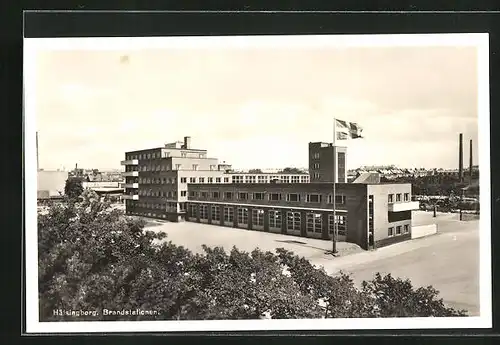 AK Hälsingborg, Blick auf die Feuerwehrwache