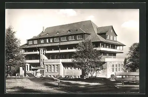 AK Lossburg-Rodt, Sanatorium Hohenrodt