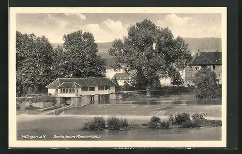 AK Esslingen a.N., Partie beim Wasserhaus