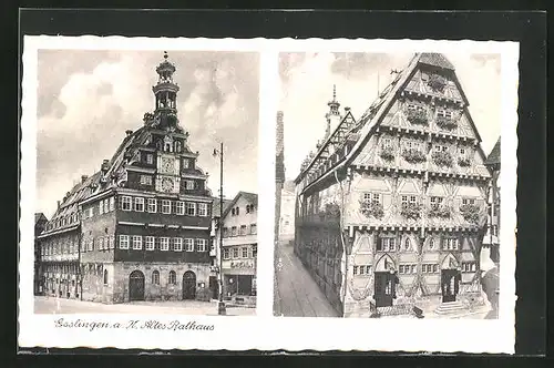 AK Esslingen a.N., Altes Rathaus