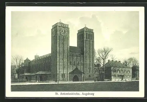 AK Augsburg, St. Antoniuskirche