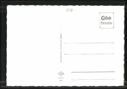 AK Mietenkam /Obb., Ortsansicht und drei Ansichten aus dem Ort