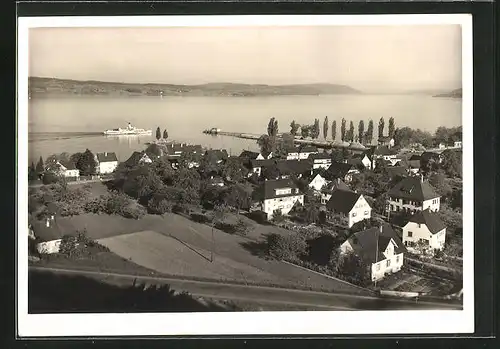 AK Unter-Uhldingen am Bodensee, Gesamtansicht aus der Vogelschau