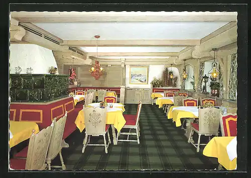 AK Sonthofen /Oberallgäu, Jägerstube im Kurhotel Sonnenalp