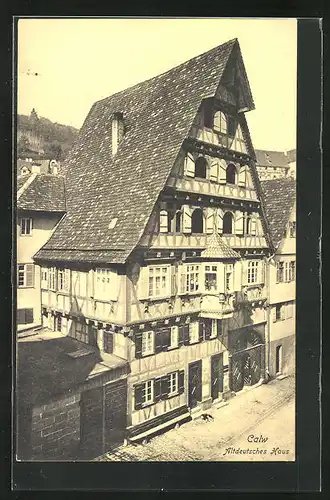 AK Calw, Altdeutsches Haus