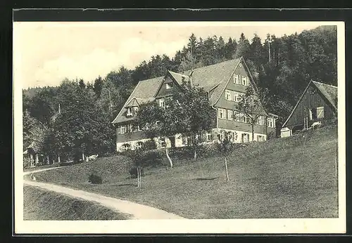 AK Reinerzau, Blick zum Kurhaus