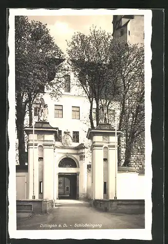 AK Dillingen a. D., Schlosseingang
