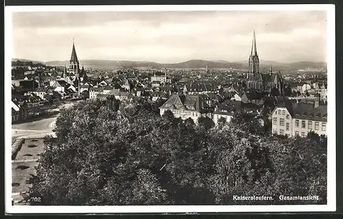 AK Kaiserslautern, Gesamtansicht aus der Vogelschau