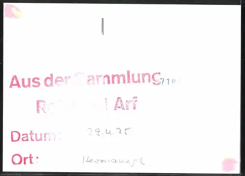 Fotografie unbekannter Fotograf, Ansicht Berlin, Bahnhof Hermannplatz, U-Bahn Triebwagen Nr. 1360