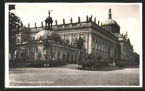 AK Potsdam-Sanssouci, neues Palais