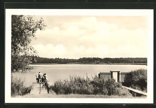 AK Kölpinsee / Usedom, See-Idylle