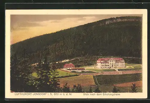 AK Jonsdorf i. S., Blick auf das Erholungsheim