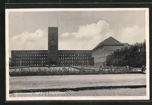 AK Wilhelmshaven / Nordsee, Rathaus und Hauptzollamt