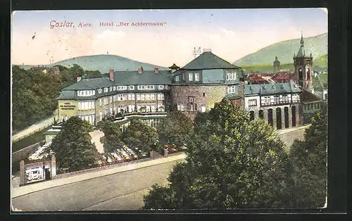 AK Goslar / Harz, Hotel Der Achtermann