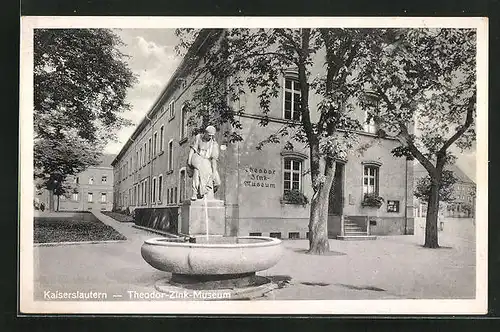 AK Kaiserslautern, Brunnen am Theodor-Zink-Museum