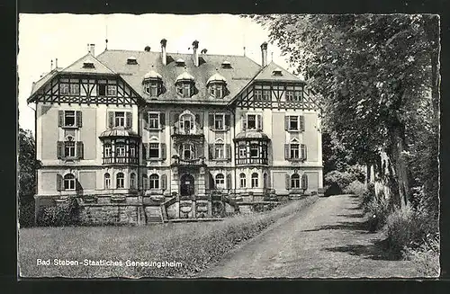 AK Bad Steben /Frankenwald, Staatliches Genesungsheim