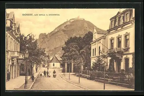 AK Rhöndorf, Alte Kapelle und Drachenfels