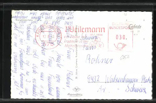 AK Kaiserslautern, Blick auf die Waschmühle