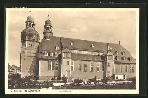 AK Clausthal / Oberharz, Marktkirche