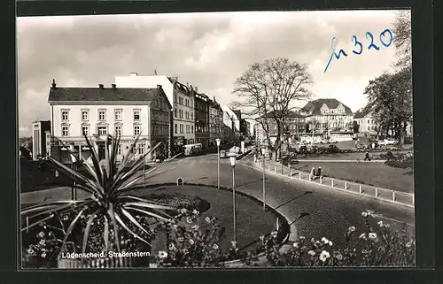 AK Lüdenscheid, am Strassenstern