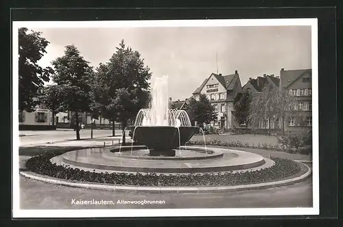 AK Kaiserslautern, am Altenwoogbrunnen