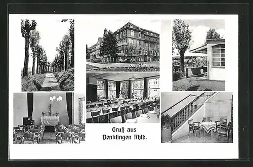 AK Denklingen / Rhld., Heilanstalt, Mehrfachansichten