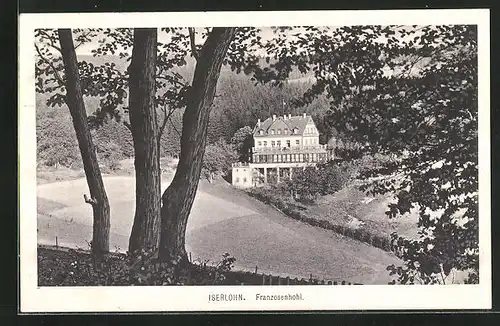 AK Iserlohn, Blick zum Haus Franzosenhohl