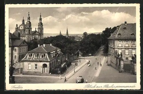 AK Fulda, Blick zur Pauluspromenade