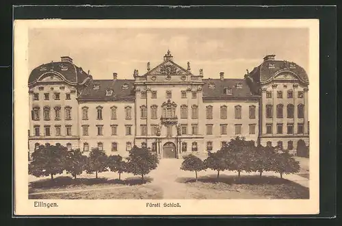 AK Ellingen, Fürstliches Schloss